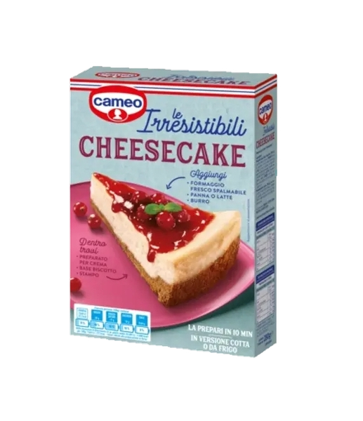 CAMEO PREPARED FOR CHEESECAKE 217 GR (6 in a box)