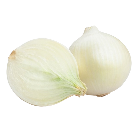 FRESH VEGETABLES ONION WHITE 60/80 £2.38 AL KG (APPROX 10 KG) - ONLY LONDON AREA