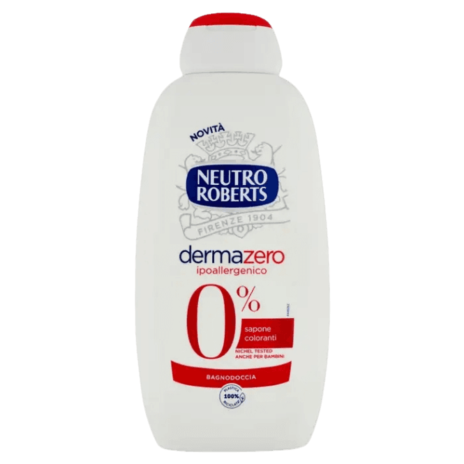 NEUTRO ROBERTS SHOWER BATH DERMAZERO HYPOALLERGENIC 450 ML (12 in a box)