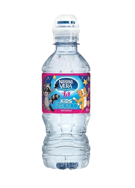 VERA WATER STILL KIDS IN BOSCO PUSH UP PET 250 ML (24 in a box)
