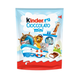 KINDER SNACK BARS MINI CHOCOLATE T20 120 GR (16 in a box)