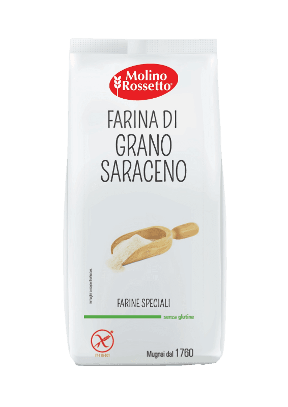 MOLINO ROSSETTO FLOURS GRANO SARACENO 500 GR (10 in a box)
