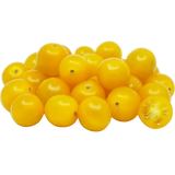 FRESH VEGETABLES TOMATO BABY PLUM YELLOW £10.68 AL KG (APPROX 5.2 KG) - ONLY LONDON AREA