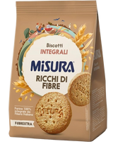 MISURA FIBRE EXTRA BISCOTTI WHOLEMEAL 330 GR (10 in a box)