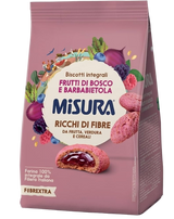 MISURA FIBRE EXTRA BISCOTTI FILLED BERRIES AND BEET 260 GR (8 in a box)