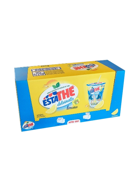 ESTATHE' TEA DETEINATED LEMON CUP 200 ML X3 (24 IN A BOX)