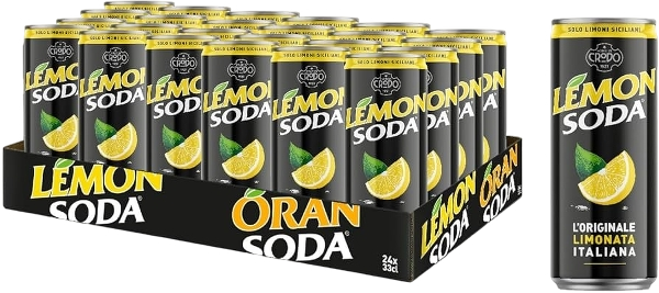 LEMONSODA DRINK LEMON CANS 330 ML (24 in a box)
