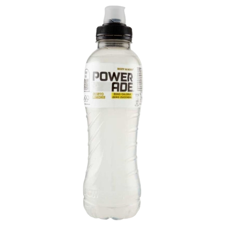 POWERADE ENERGY DRINK ZERO ACTIVE LEMON PET 500 ML (12 in a box)