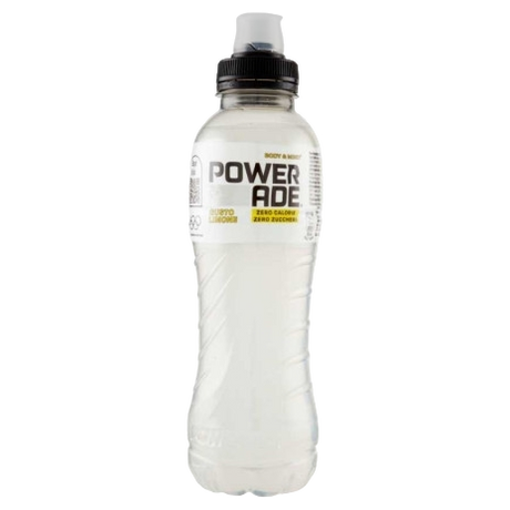 POWERADE ENERGY DRINK ZERO ACTIVE LEMON PET 500 ML (12 in a box)