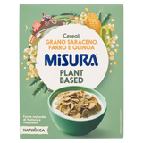 MISURA PLANT BASED CEREALS BUCKWHEAT SPELT AND QUINOA 350 GR (10 in a box)