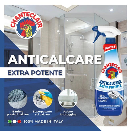 CHANTECLAIR DEGREASER ANTICALCARE EXTRAPOTENTE SPRAY 625 ML (12 in a box)