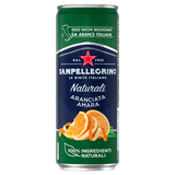 SAN PELLEGRINO ARANCIATA AMARA CANS 330 ML (24 in a box)