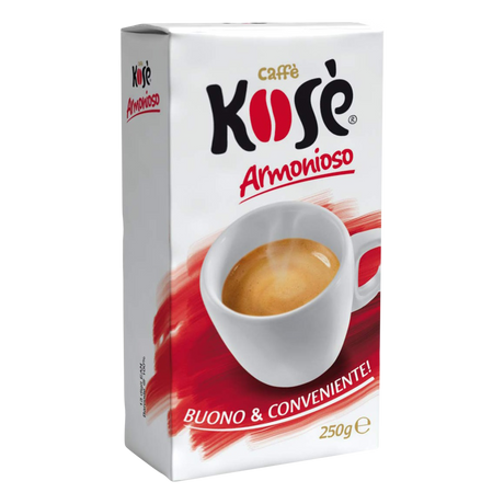 KOSE' COFFEE GROUND ARMONIOSO 250 GR X4 (5 in a box)