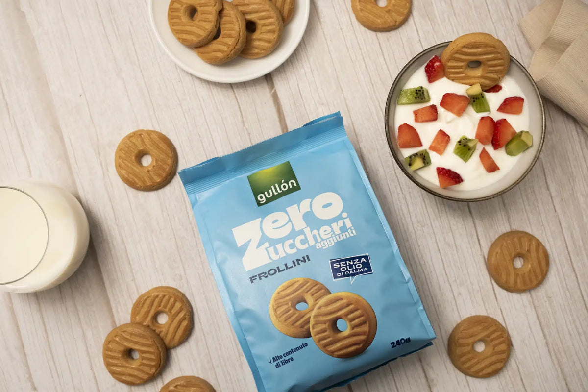 GULLON BISCOTTI ZERO ZUCCHERI FROLLINI 240 GR (10 in a box)