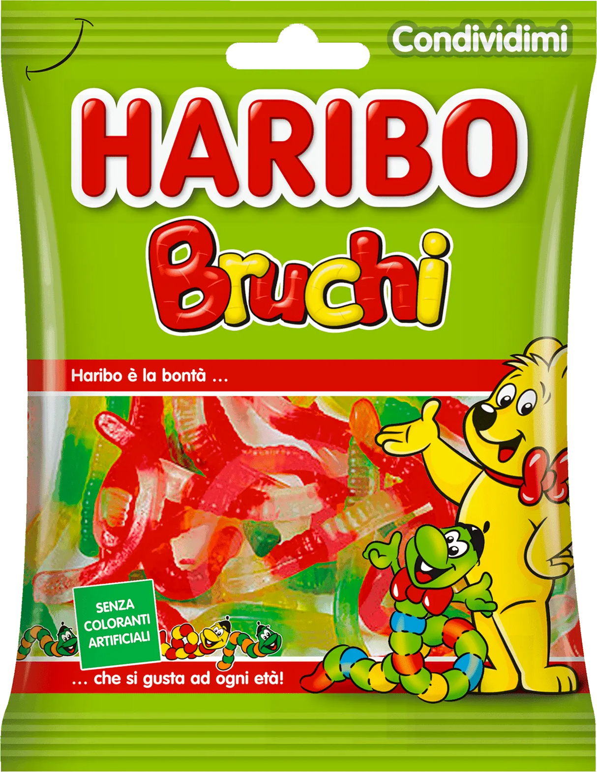HARIBO CANDY BRUCHI 175 GR (12 in a box)