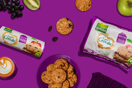GULLON BISCOTTI CUOR DI CEREALE FRUTTA E FIBRA X2 600 GR (8 in a box)
