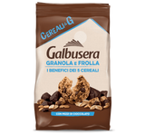 GALBUSERA BISCOTTI CEREALI G GRANOLA E FROLLA DROPS OF CHOCOLATE 300 GR (10 in a box)