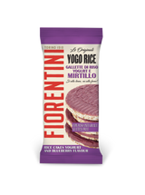 FIORENTINI YOGO RICE GALLETTE YOGURT AND BLUEBERRY 100 GR (12 in a box)