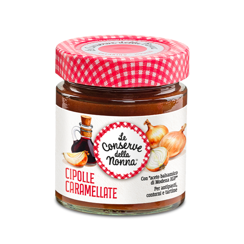 CONSERVE DELLA NONNA PATE' ONIONS CARAMELIZED 200 GR (6 in a box)