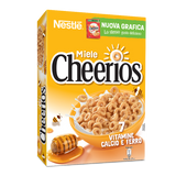 NESTLE' CHEERIOS CEREALS WHOLEMEAL HONEY 375 GR (14 in a box)