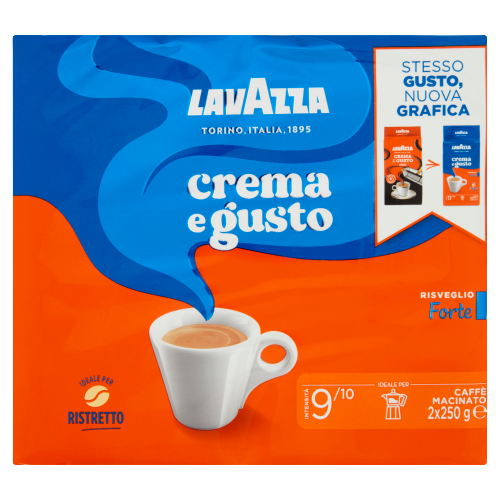 Coffee Lavazza Crema e Gusto Gusto Forte 250g Sklep Smacza Jama