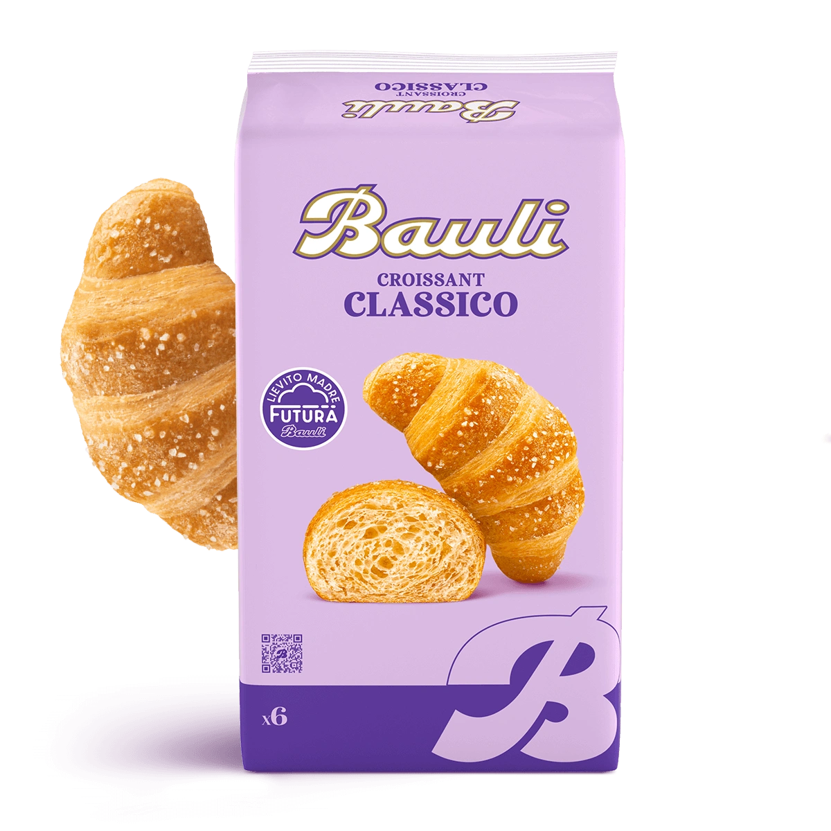 BAULI CROISSANT CLASSIC X6 240 GR (12 in a box)