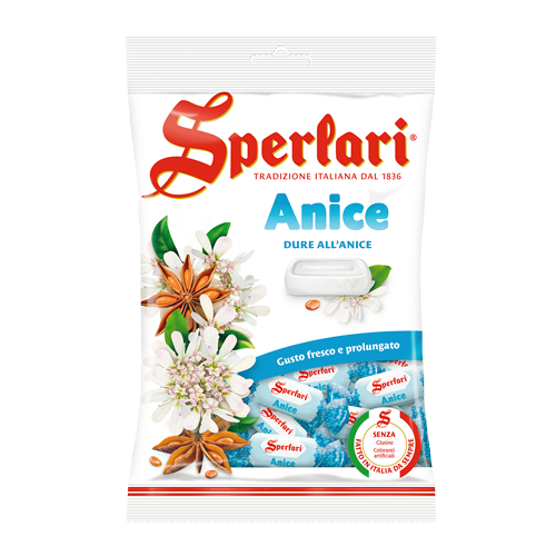 SPERLARI CANDY ANISE 200 GR (18 in a box)