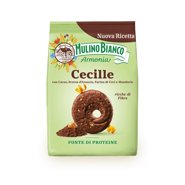 MULINO BIANCO ARMONIA BISCOTTI WHOLEMEAL CECILLE 270 GR (9 in a box)