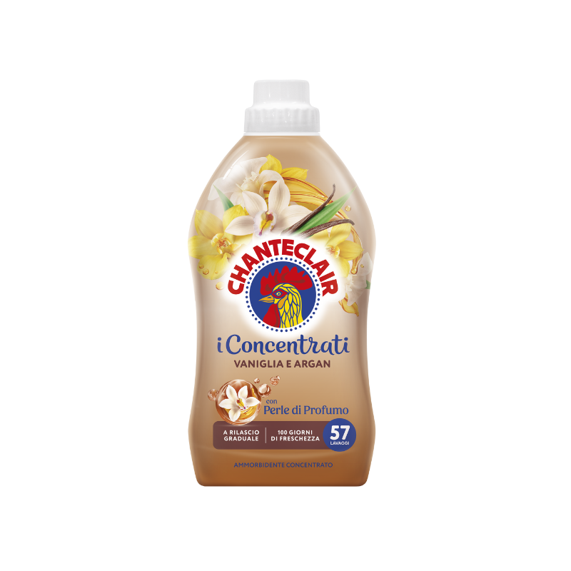 CHANTECLAIR I CONCENTRATI SOFTNER VANIGLIA E ARGAN 57 WASHES 1 LT (8 in a box)