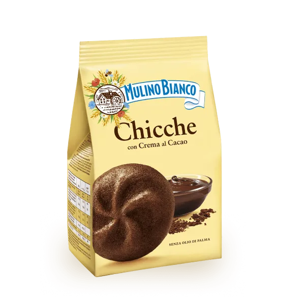 MULINO BIANCO BISCOTTI CHICCHE COCOA 200 GR (10 in a box)