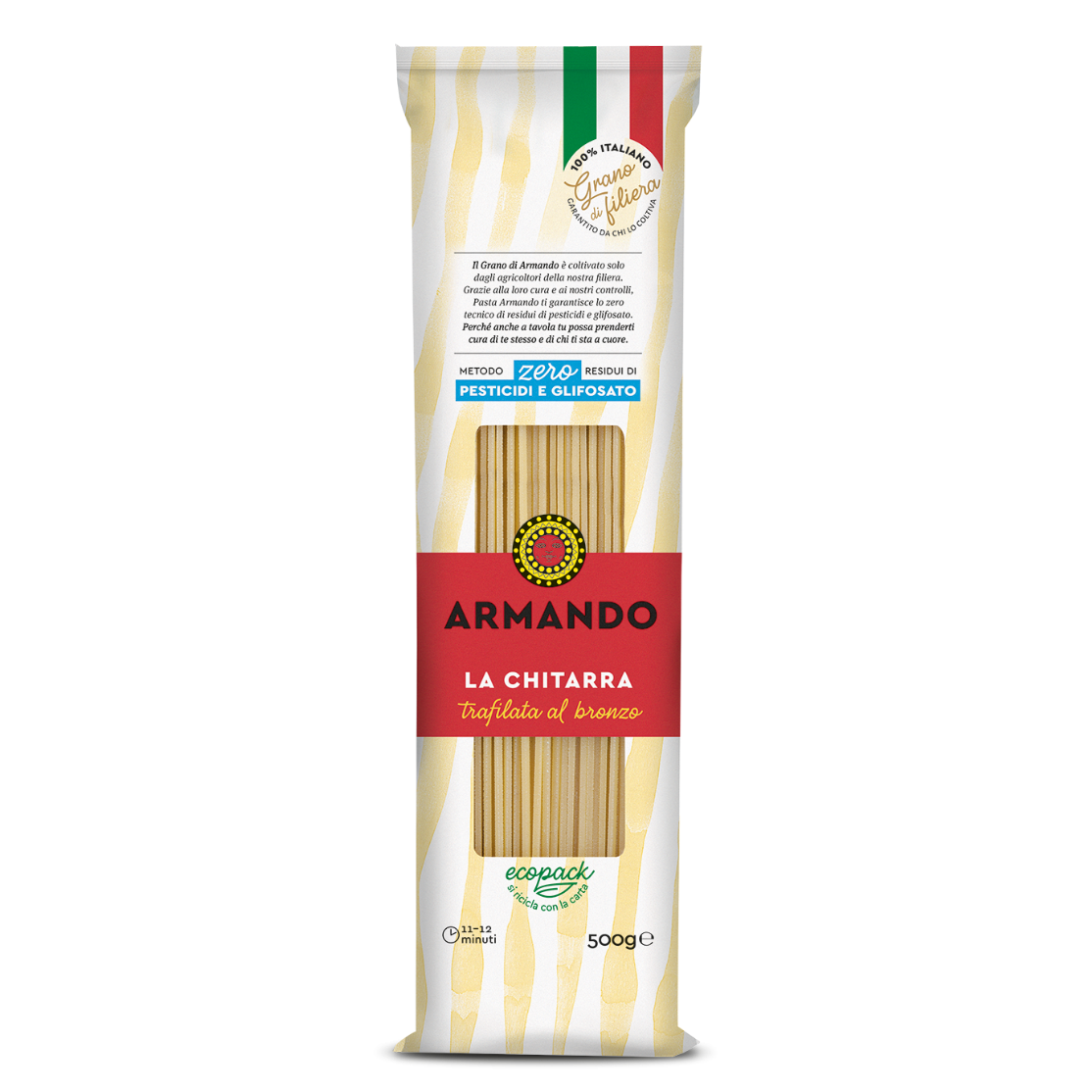 ARMANDO PASTA DI SEMOLA LA CHITARRA 500 GR (21 IN A BOX)