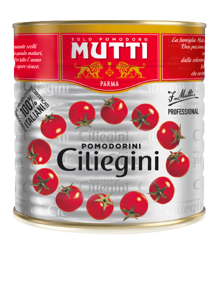 MUTTI TOMATOES CHERRY TIN 2.5 KG (6 in a box)