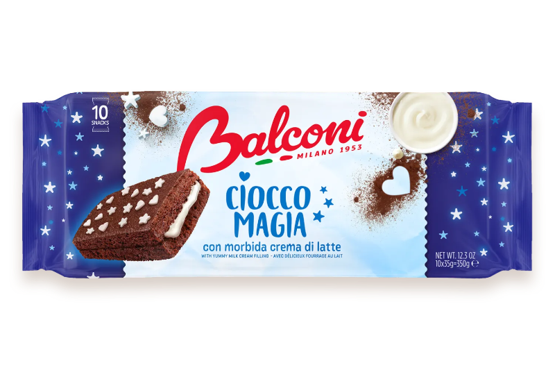 BALCONI DELIZIOSE CIOCCO MAGIA X10 280 GR (15 in a box)
