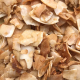 DRIED FRUITS COCONUT ROASTED CHIPS 1 KG (1 in a box)