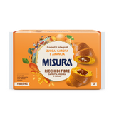 MISURA FIBRE EXTRA CORNETTI WHOLEMEAL PUMPKIN CARROT ORANGE X6 300 GR (8 in a box)