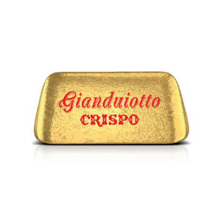CRISPO PRALINES GIANDUIOTTO MILK CHOCOLATE 140 GR (14 in a box)