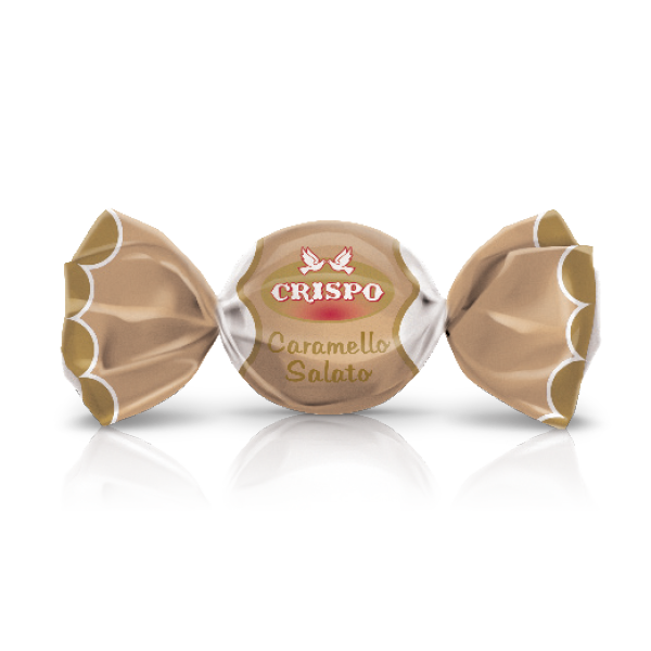 CRISPO PRALINES CHOCOLATE SALTED CARAMEL CREAM 250 GR (12 in a box)