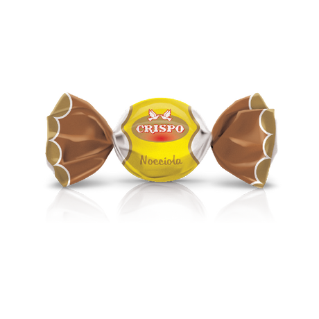 CRISPO PRALINES CUORDINOCCIOLA HAZELNUT 115 GR (12 in a box)