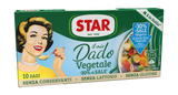 STAR BROTH CUBES VEGETABLE -30% SALT X10 100 GR (48 in a box)