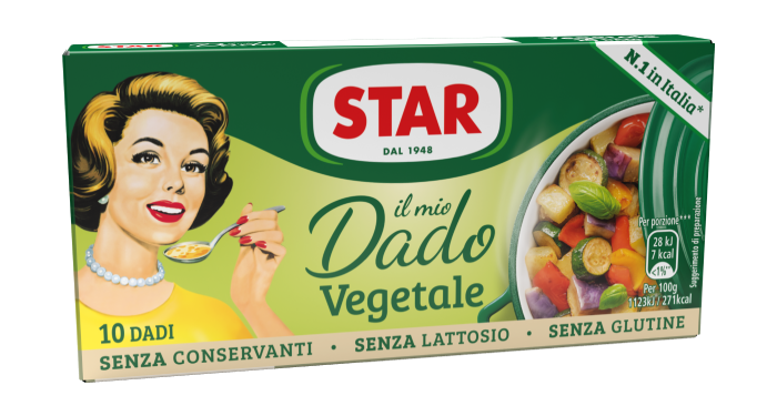 STAR BROTH CUBES VEGETABLE X10 100 GR (48 in a box)