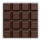 RITTER SPORT CHOCOLATE BAR DARK EXTRA 70% 100 GR (9 in a box)