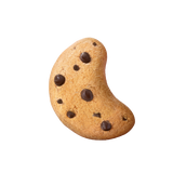 DIVELLA BISCOTTI LUNACIOC CRUNCHY DROPS OF CHOCOLATE 350 GR (12 IN A BOX)