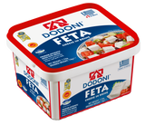 FETA CHEESE GRECO D.O.P. TRAY 1 KG (1 IN A BOX)