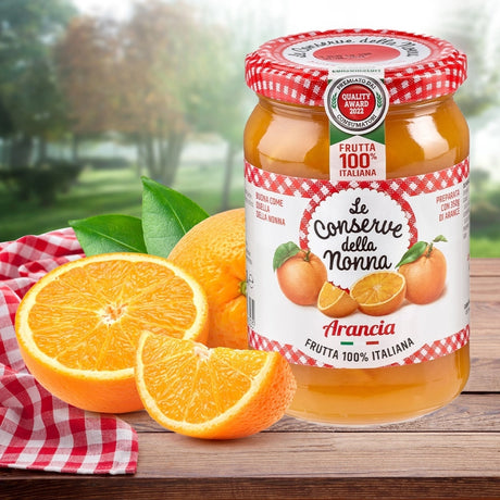 CONSERVE DELLA NONNA JAMS ORANGE 350 GR (12 in a box)