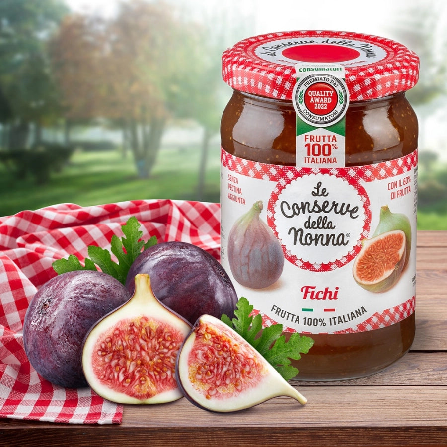CONSERVE DELLA NONNA JAMS FIGUE 340 GR (12 in a box)