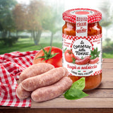 CONSERVE DELLA NONNA PASTA SAUCE RAGU' SAUSAGE 190 GR (12 in a box)
