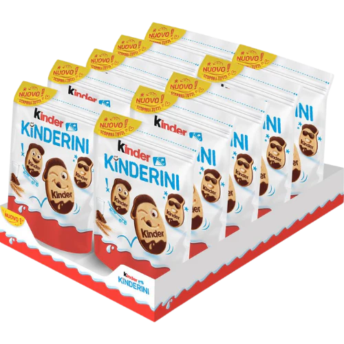 KINDER BISCUITS KINDERINI 250 GR (10 in a box)