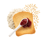 MISURA DOLCE SENZA BAKERY RUSKS FETTE BISCOTTATE X42 320 GR (12 in a box)