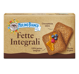 MULINO BIANCO BAKERY RUSKS WHOLEMEAL FETTE BISCOTTATE INTEGRALI X80 630 GR (16 in a box)