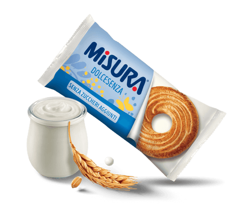 MISURA DOLCE SENZA BISCOTTI YOGURT MULTIPACK X6 400 GR (12 in a box)